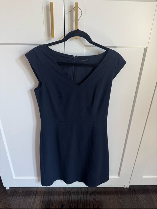 Ann Taylor Dresses & Skirts - Ann Taylor Navy V-Neck Dress